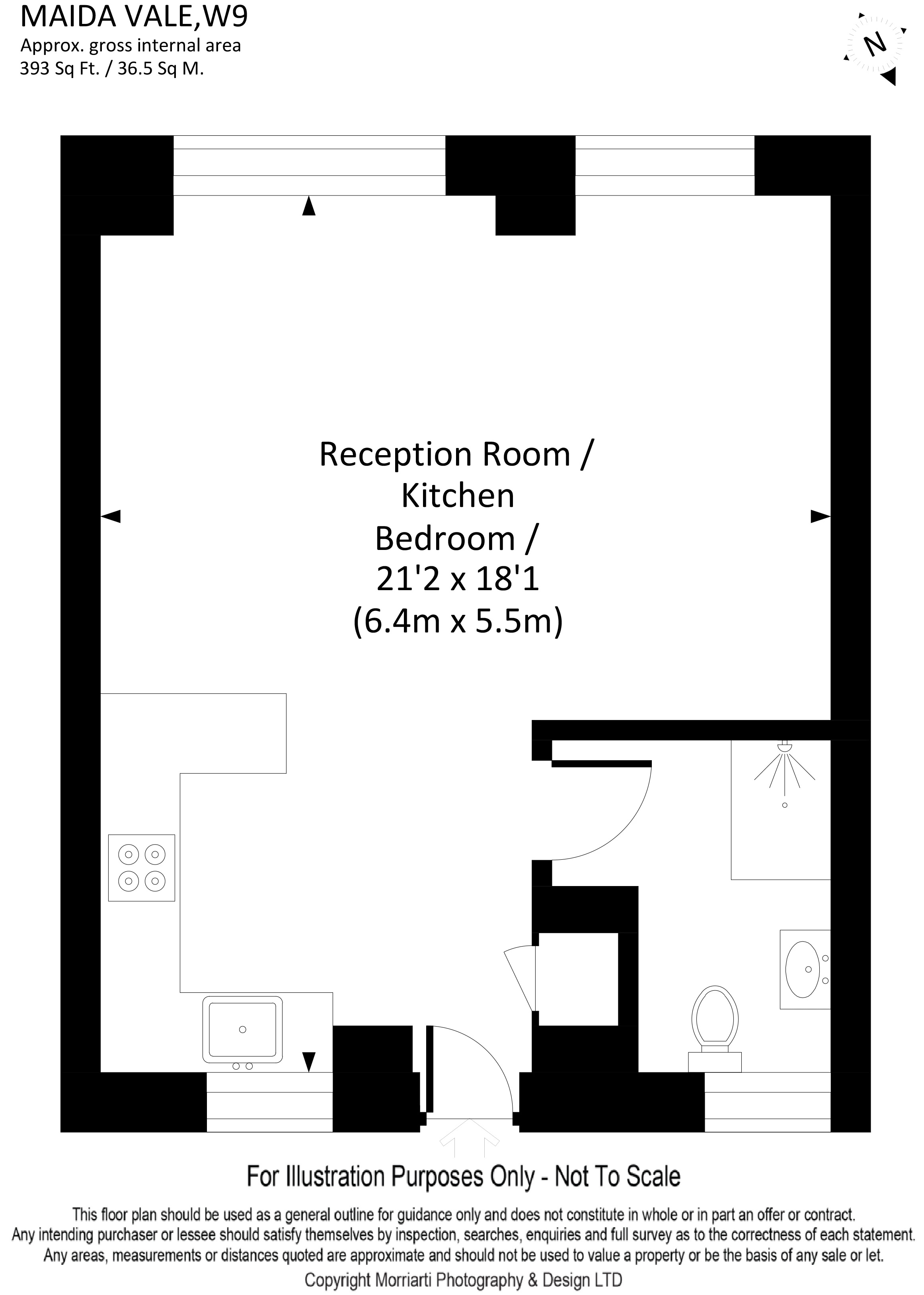 19 Wellesley Court,, Maida Vale, London floorplan