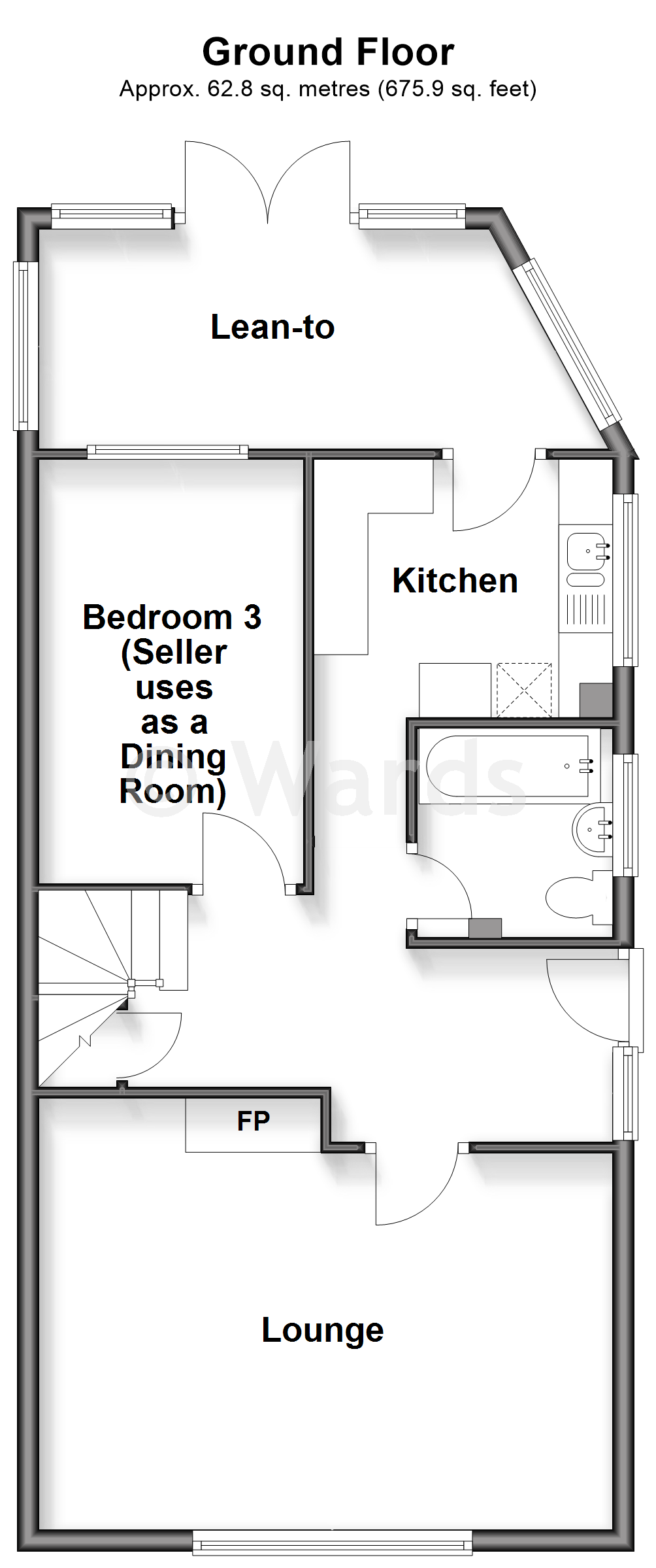 15A, Belgrave Road, Sheerness floorplan