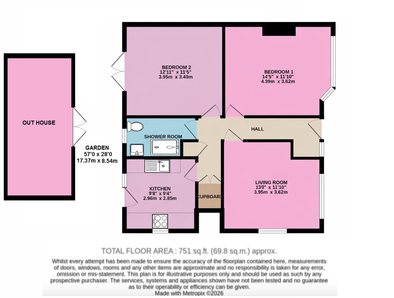 103, MILNE PARK EAST, CROYDON floorplan