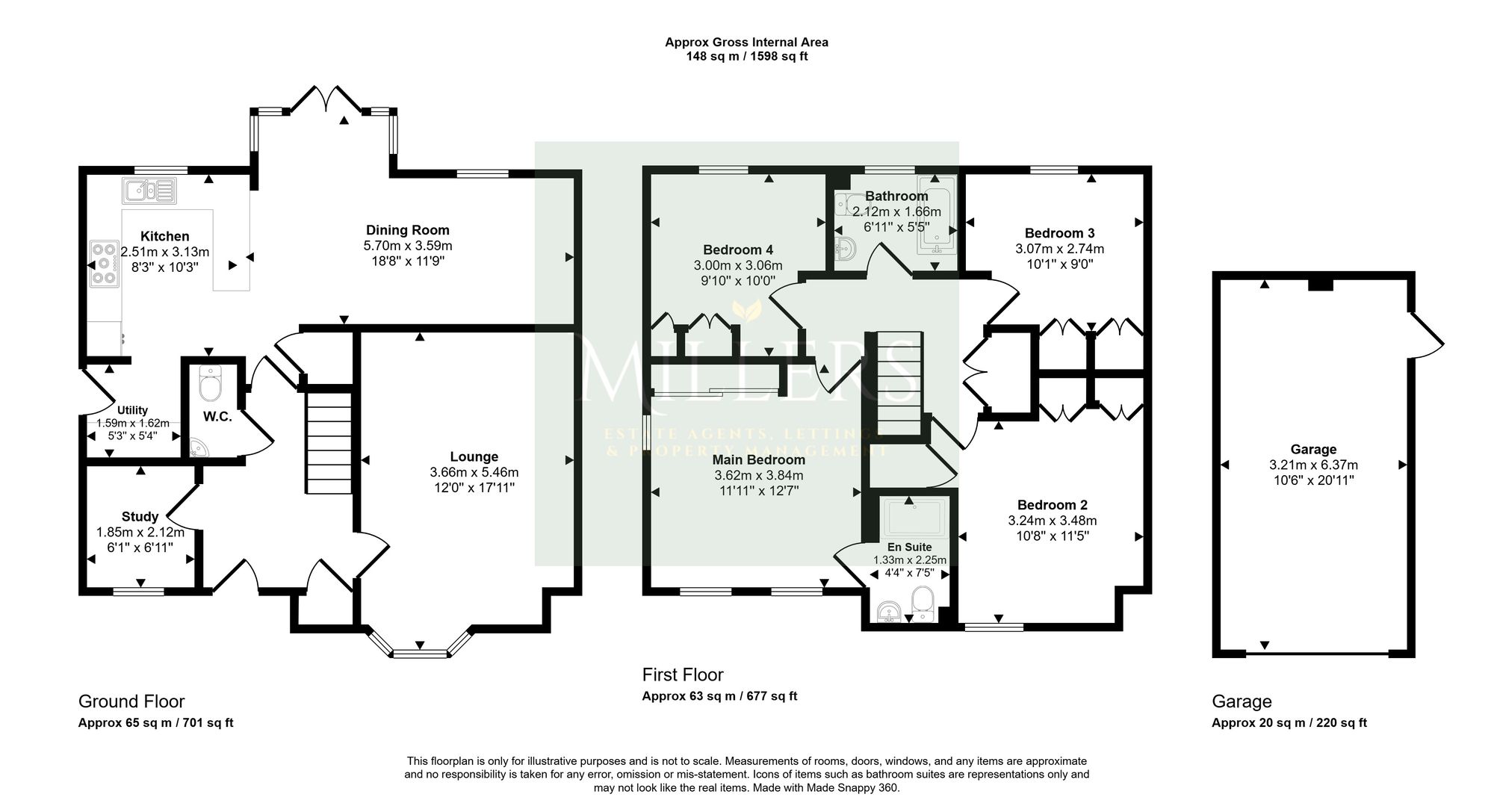 5 Elizabeth Way, Norwich floorplan