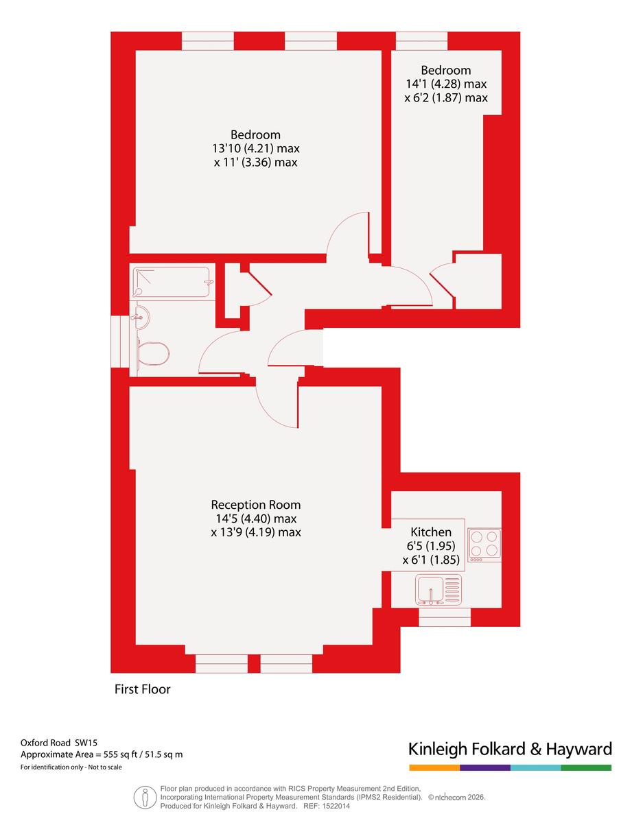 Oxford Road, London floorplan