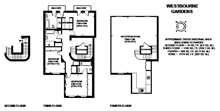 3 Bedrooms Flat to rent in Westbourne Gardens, Notting Hill W2