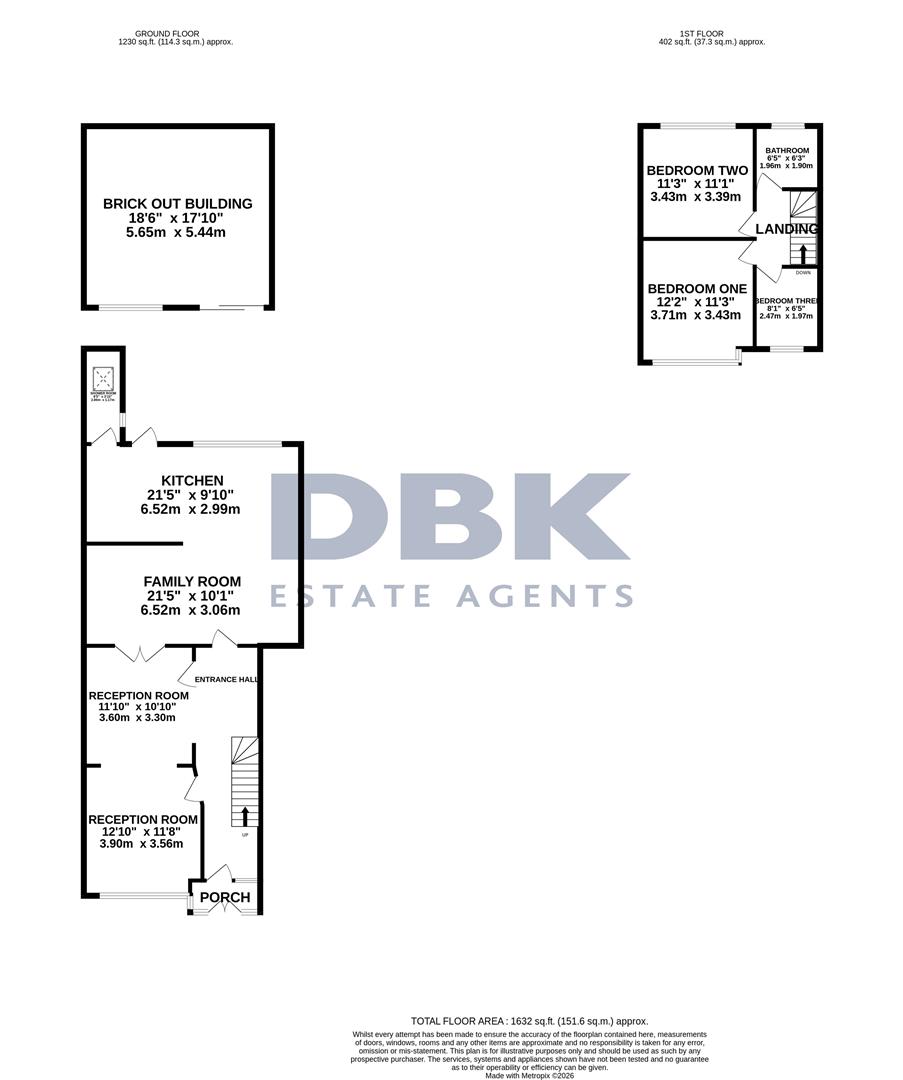 25, Burnham Gardens, Cranford floorplan