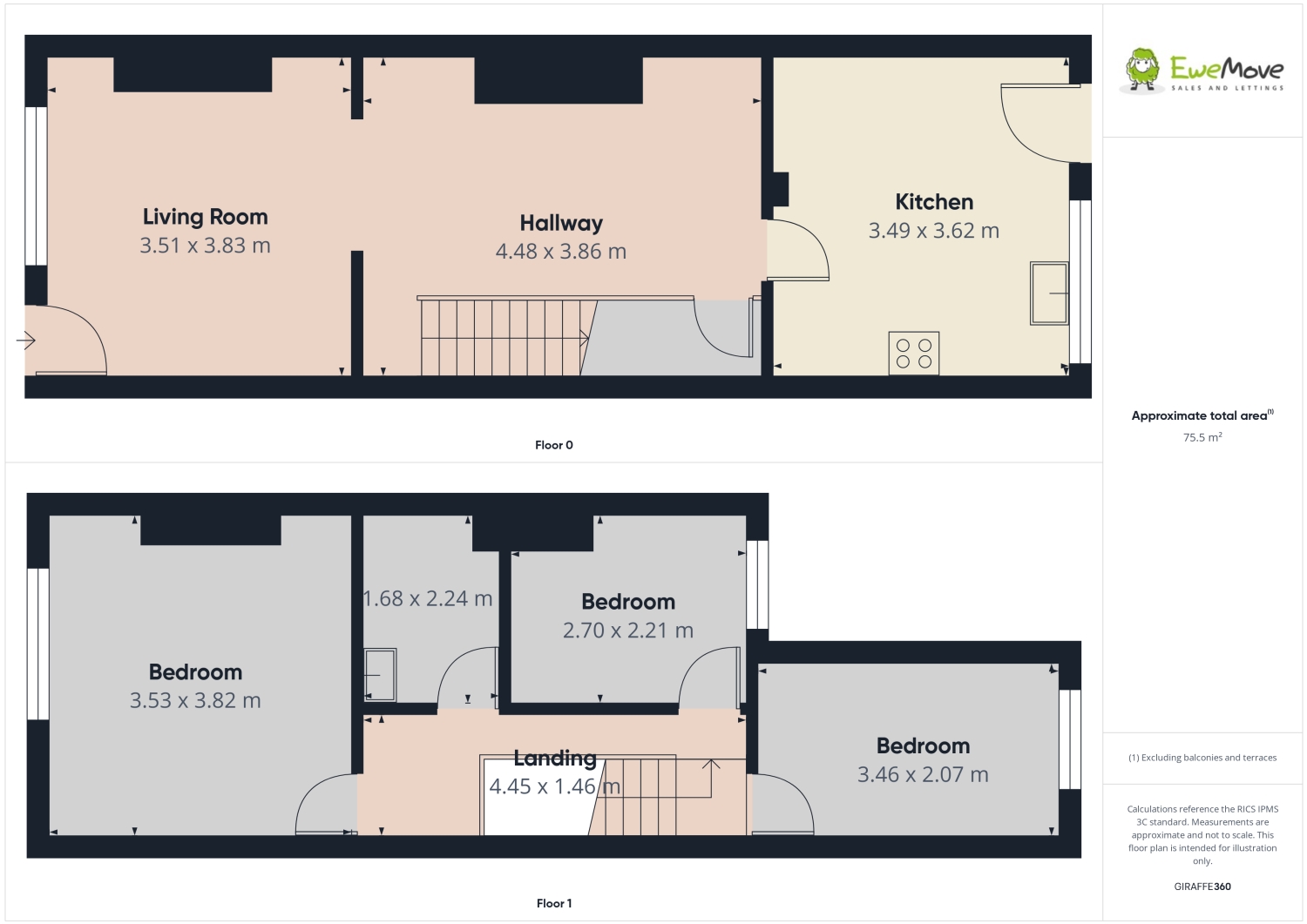131, Haughton Green Road, Manchester floorplan