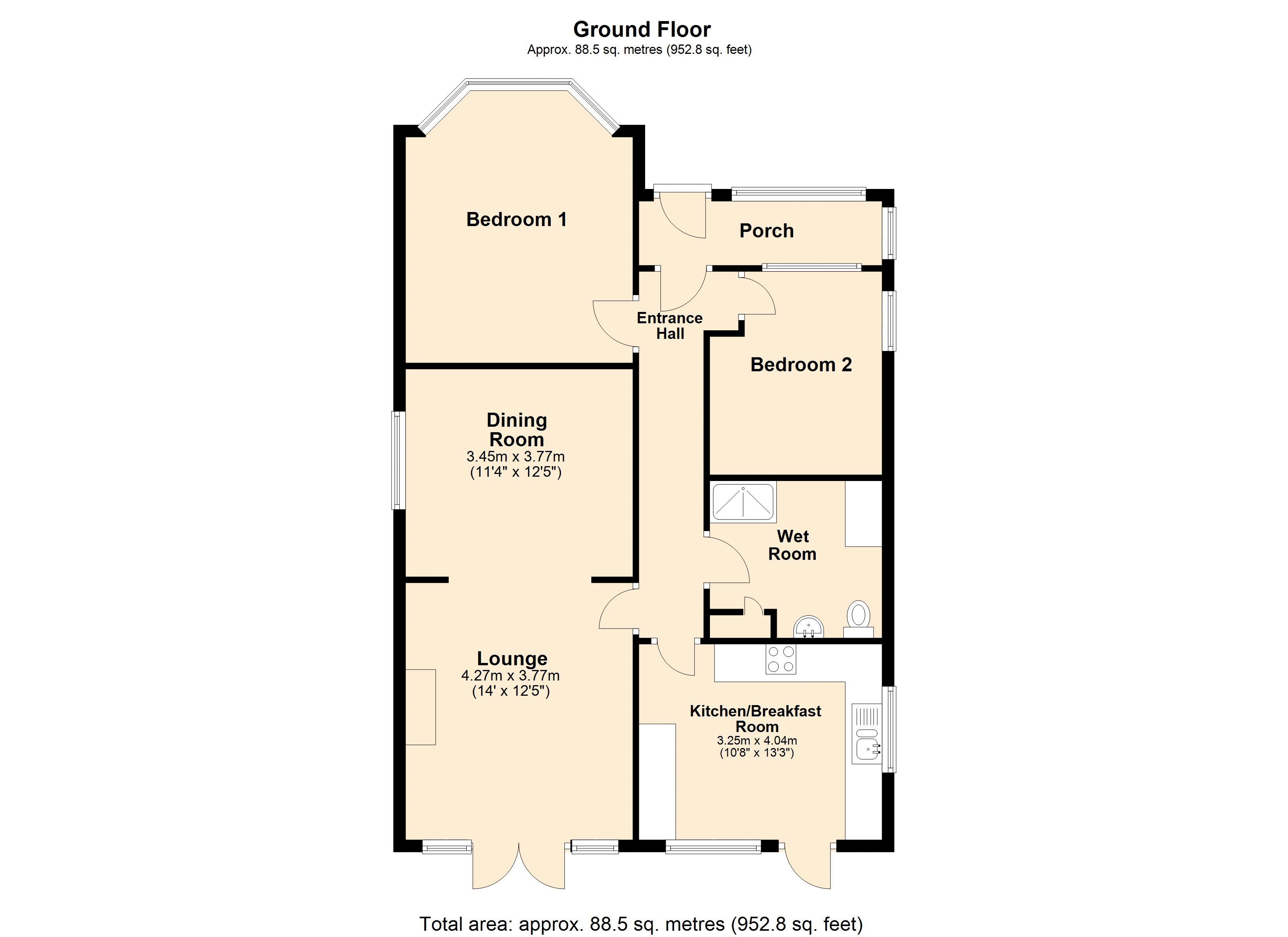 57, Strathmore Road, Worthing floorplan