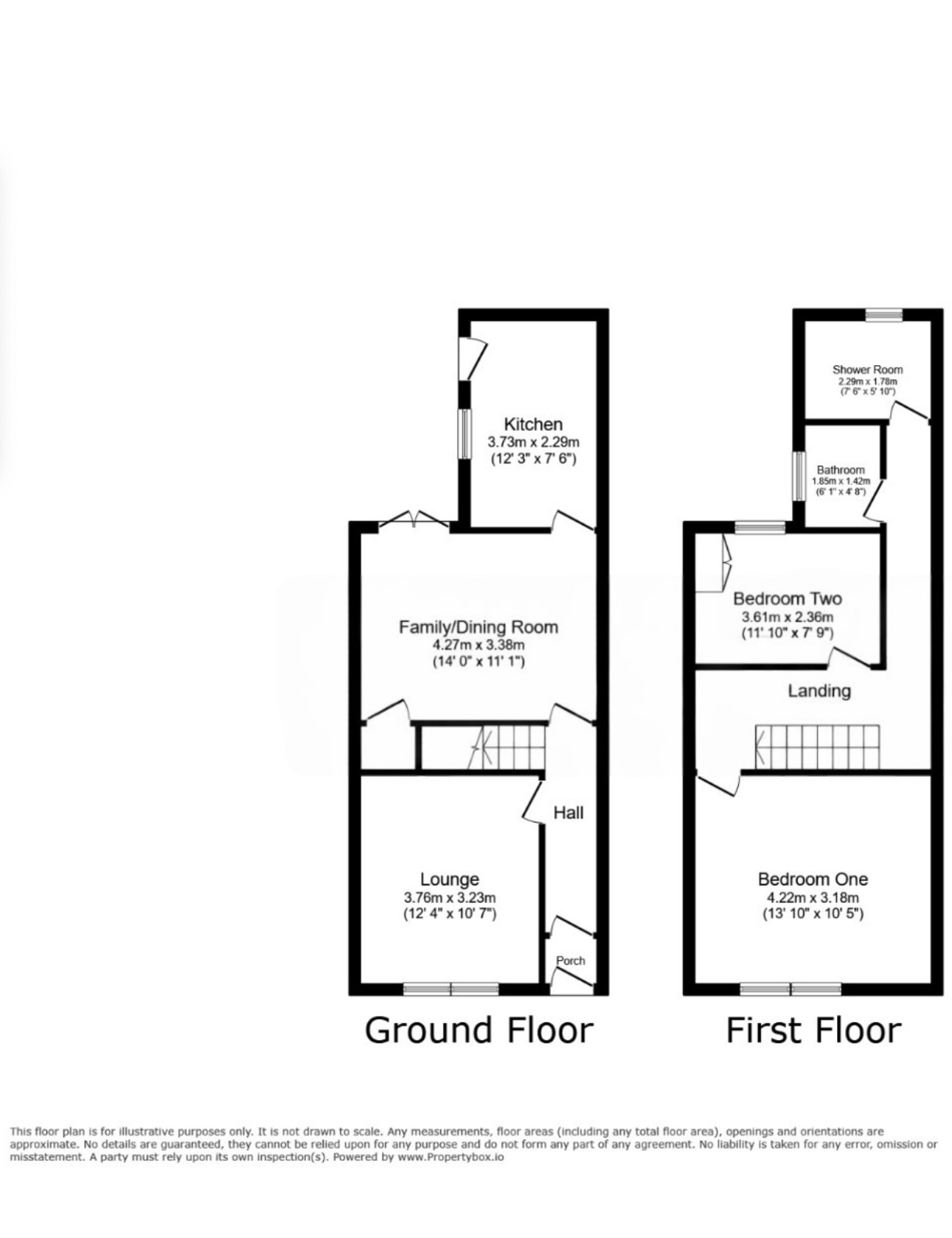 41, Higher Walton Road, Preston floorplan