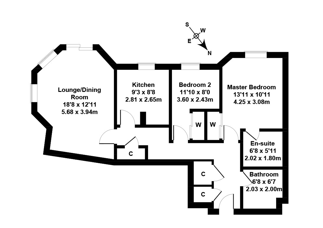 2 Bedrooms Flat for sale in Powderhall Rigg, Broughton, Edinburgh EH7