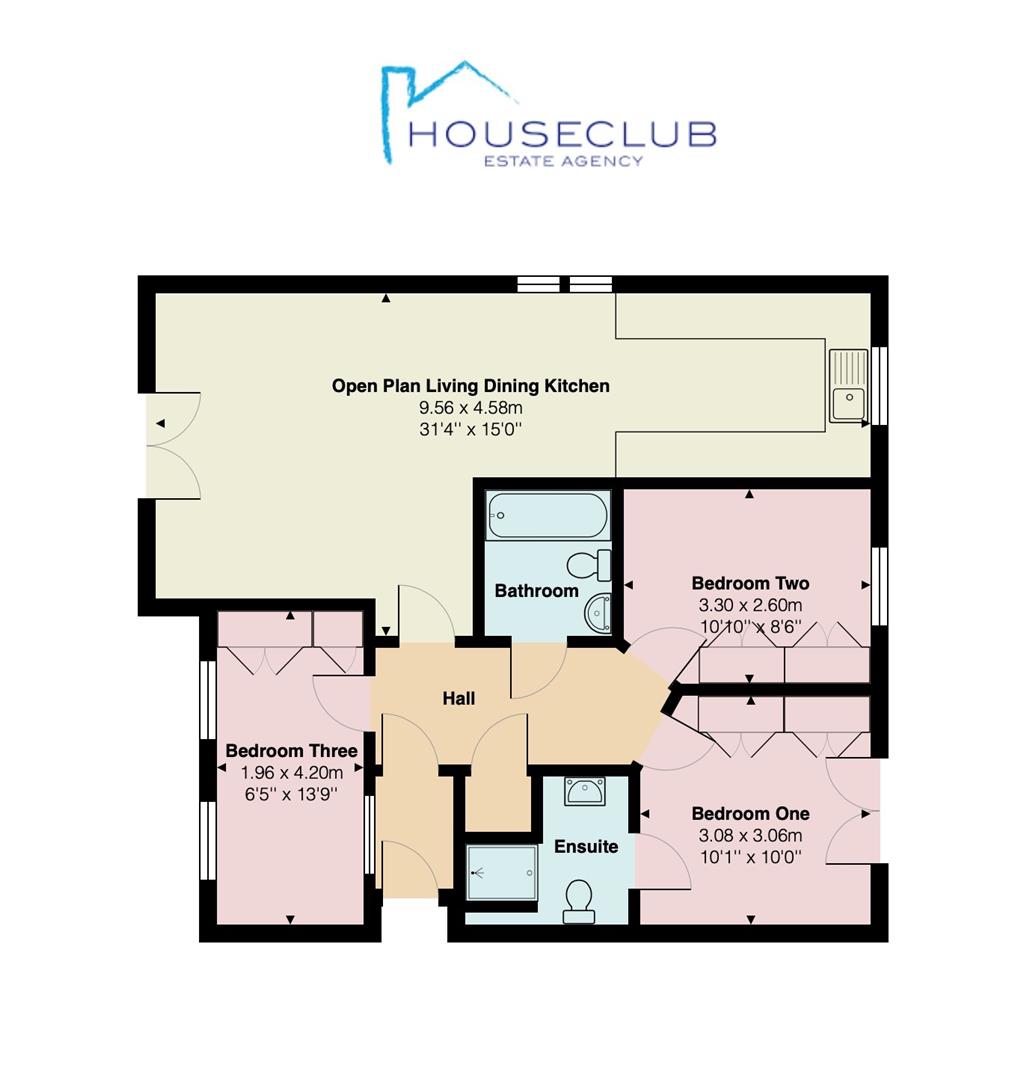 The Colonnade, Lancaster, LA1 floorplan