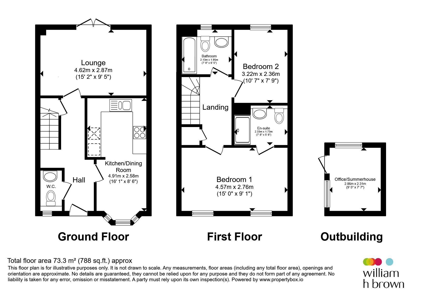 7, Kestrel Drive, Holt floorplan