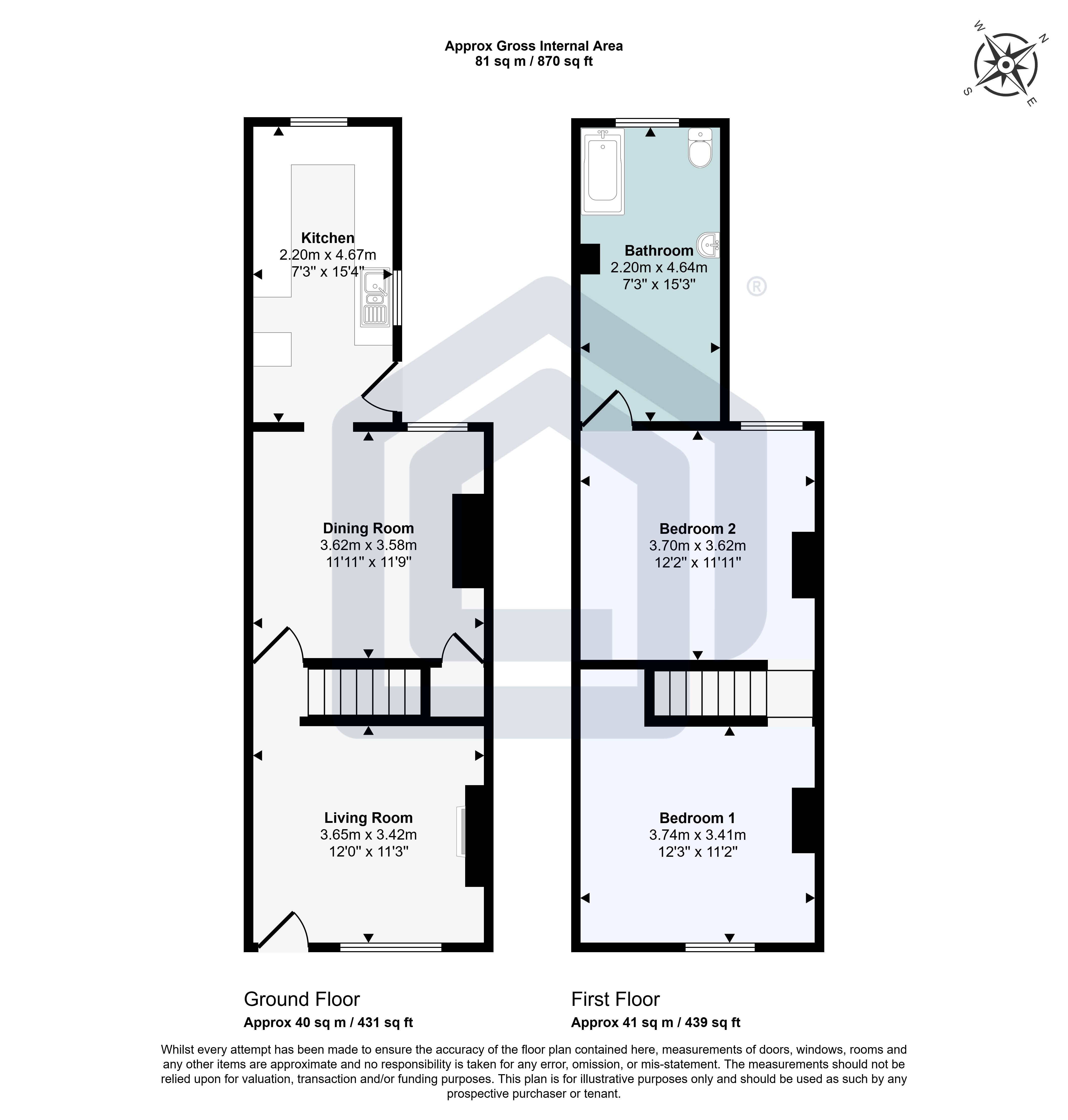 73 Trafalgar Street, Doncaster, South Yorkshire, DN6 8AF, 73 Trafalgar Street, Doncaster, South Yorkshire, DN6 8AF, Doncaster floorplan