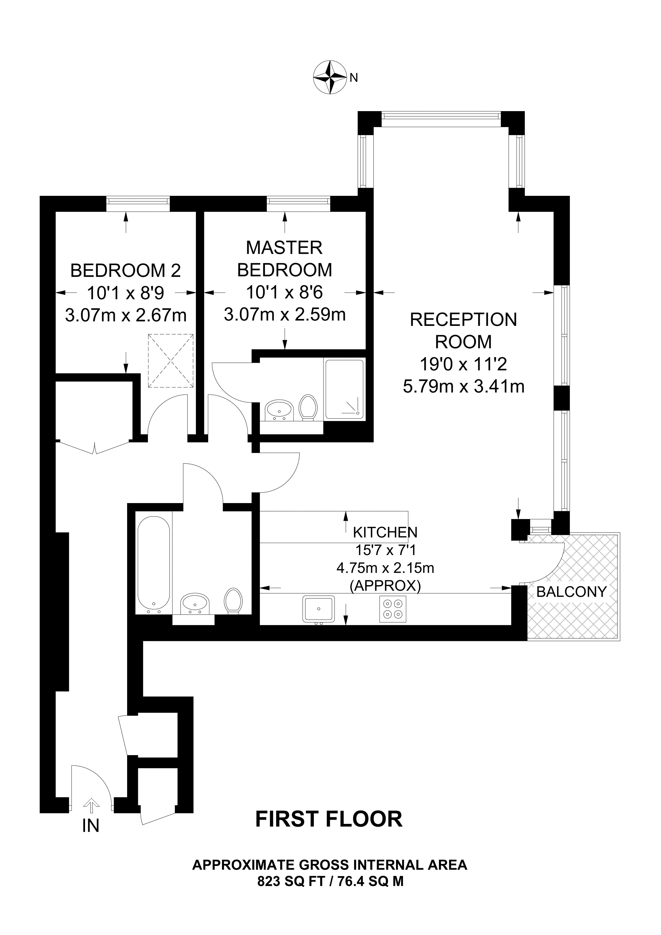 2 Bedrooms Flat for sale in Packington Street, Islington N1