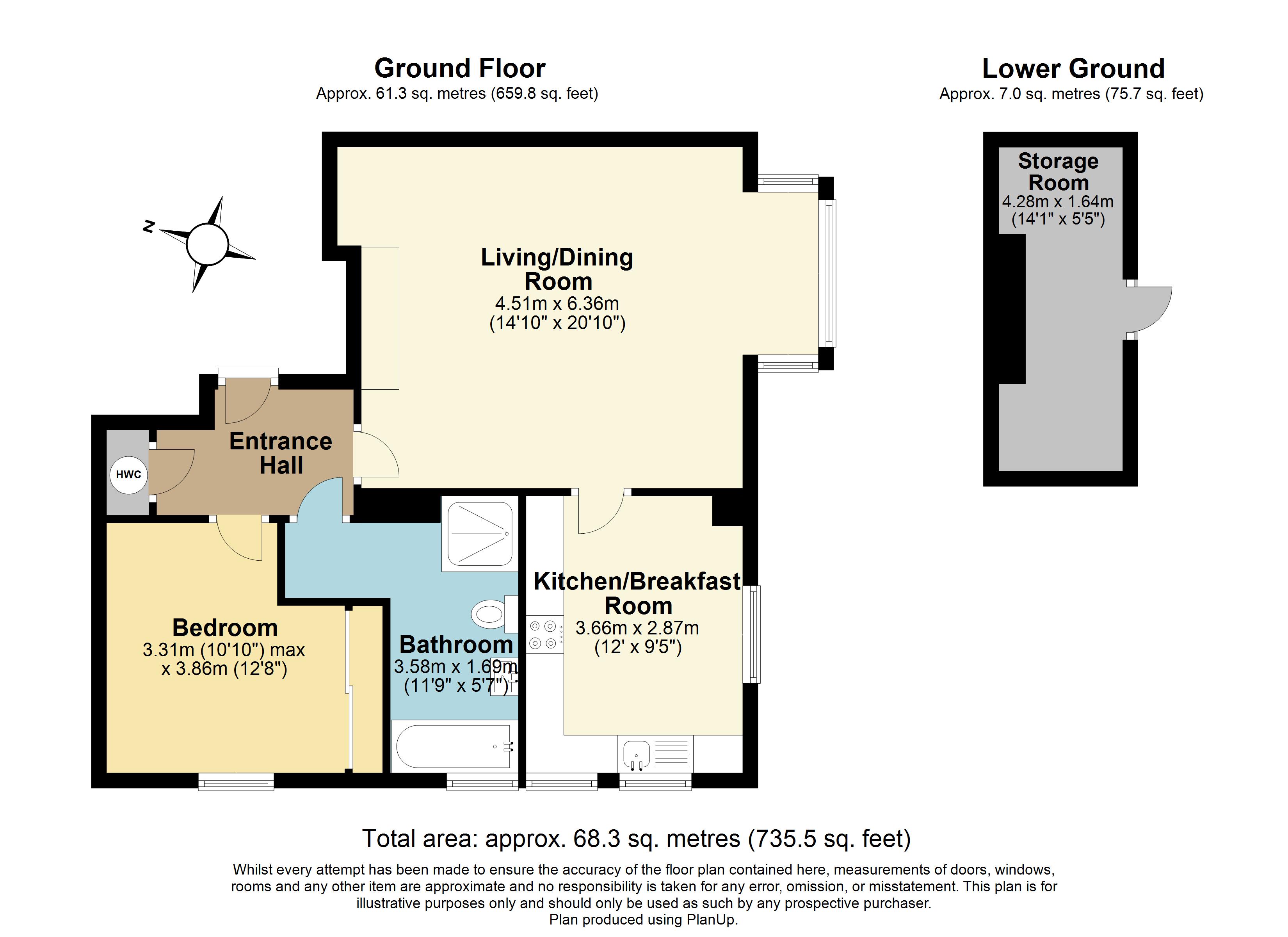 2 Grove House,, The Grove, Leatherhead floorplan