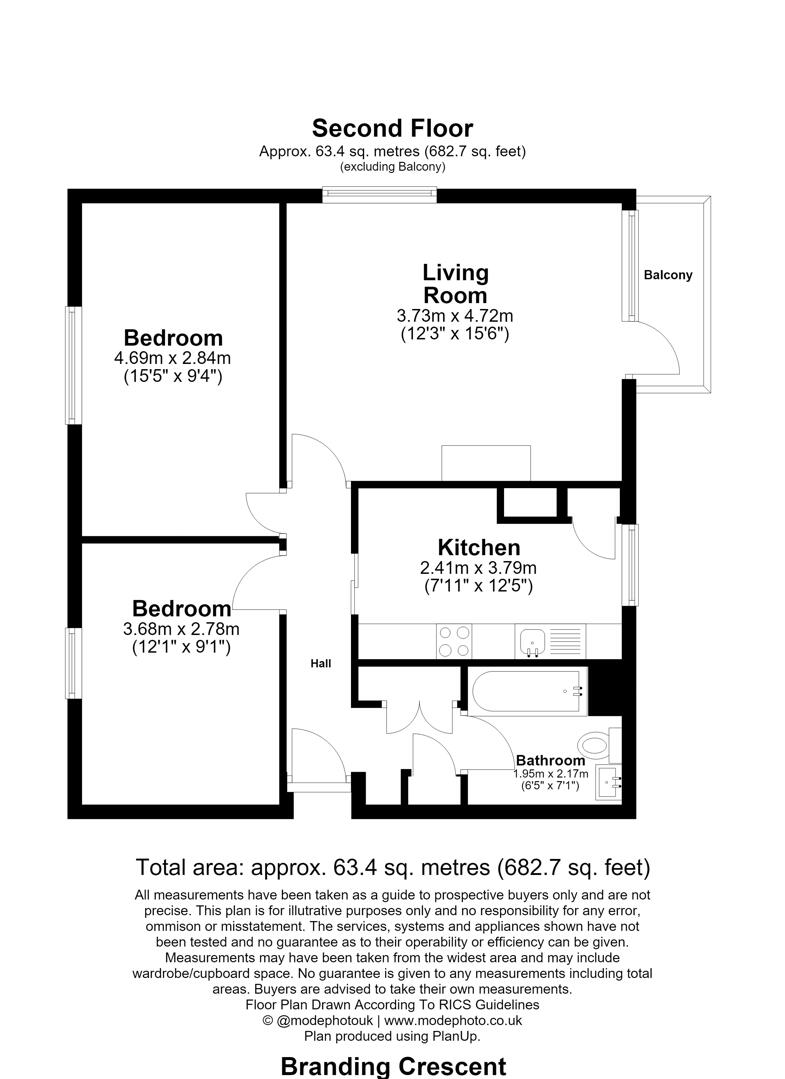 13, Brading Crescent, Aldersbrook floorplan