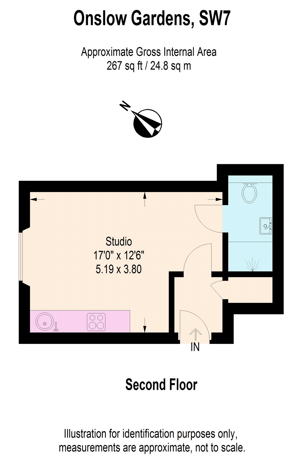 Onslow Gardens, London floorplan