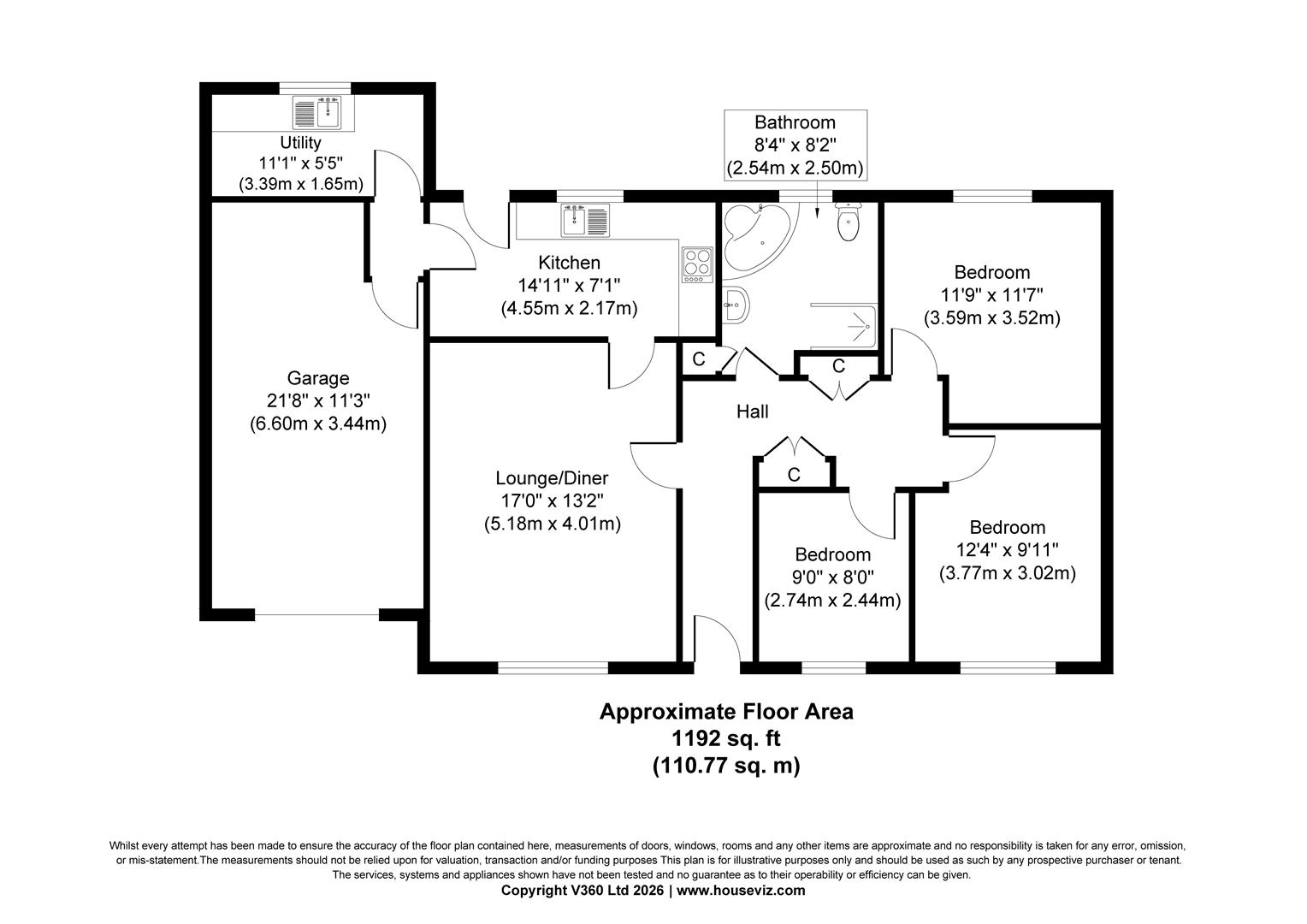 29, Alfred Street, Barnsley floorplan