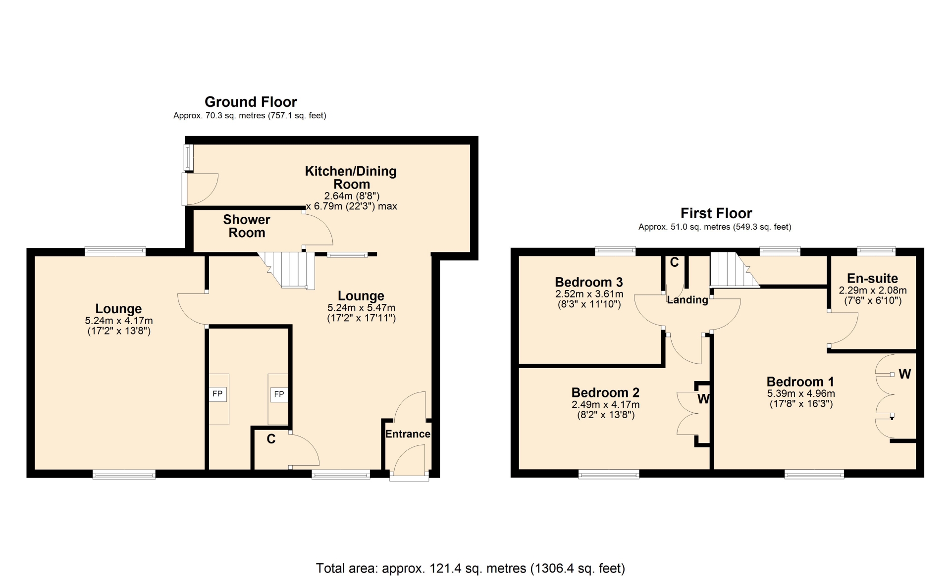 5, West Street, Northampton floorplan
