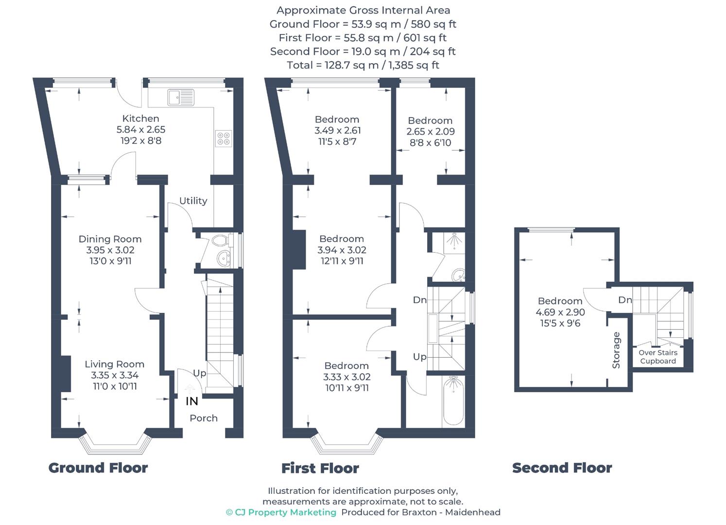 190, Cookham Road, Maidenhead floorplan