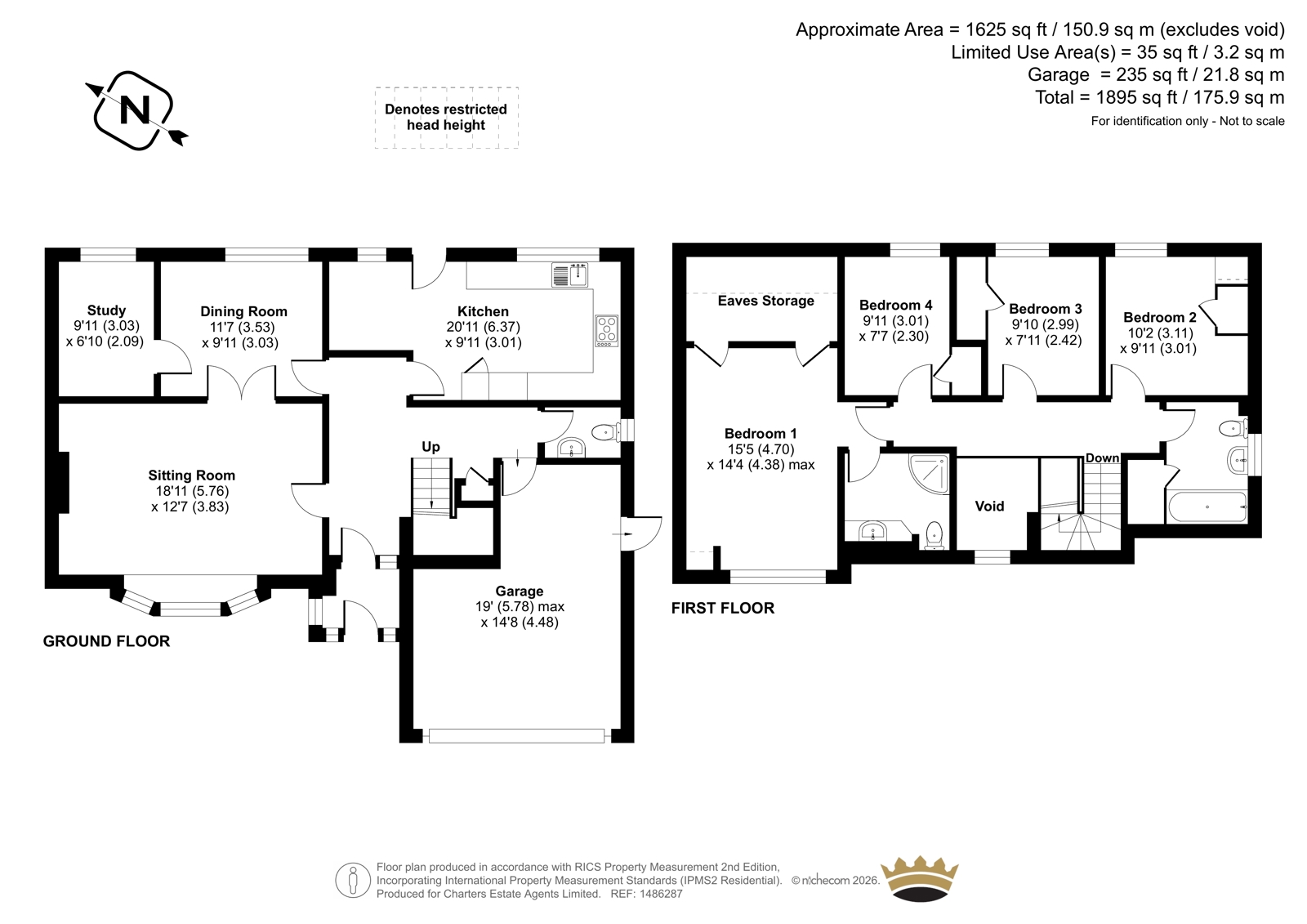 1, Sandringham Road, Hampshire floorplan