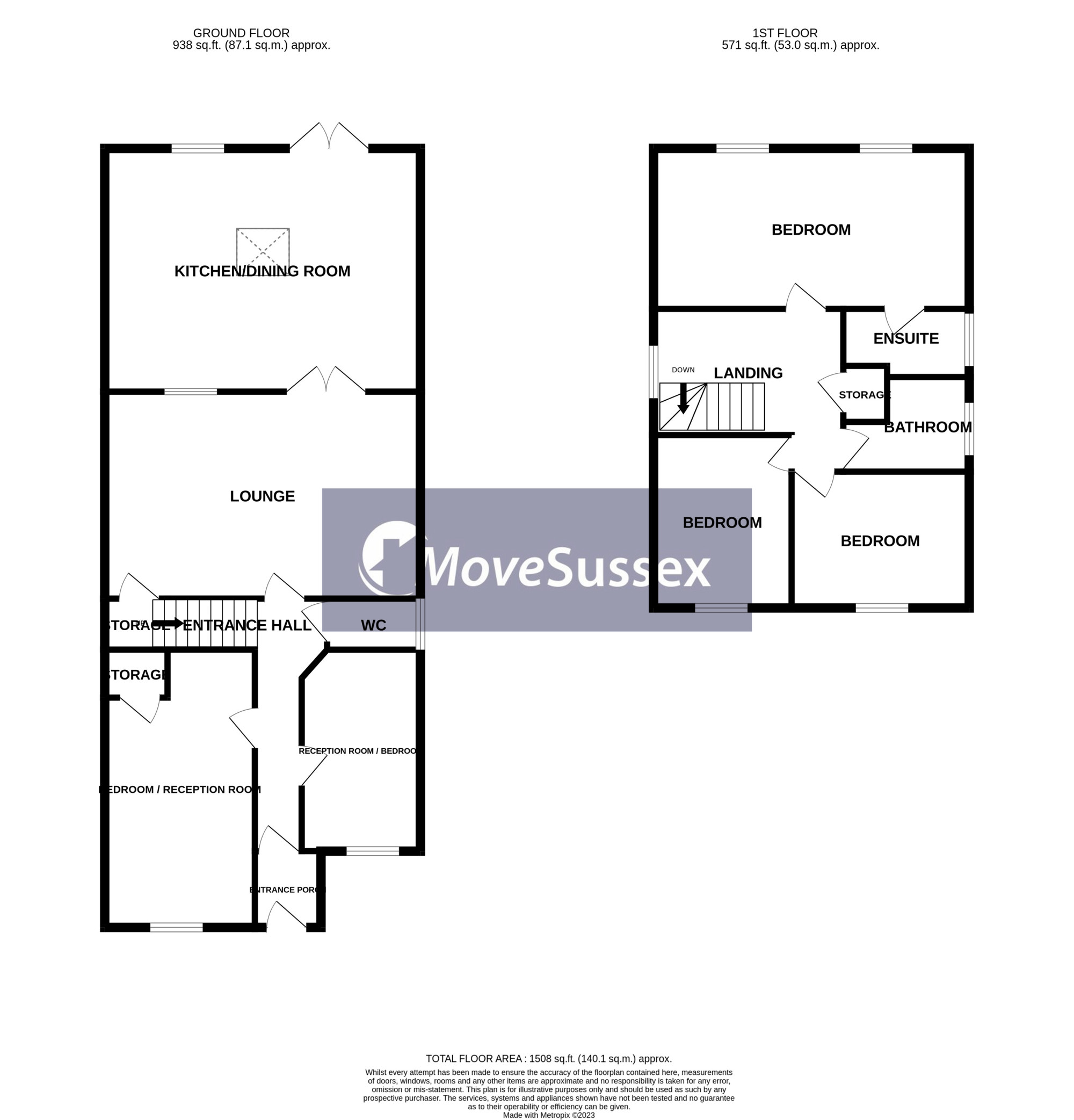 St. Marys, Aberdale Road, Polegate, East Sussex BN26, 4 bedroom