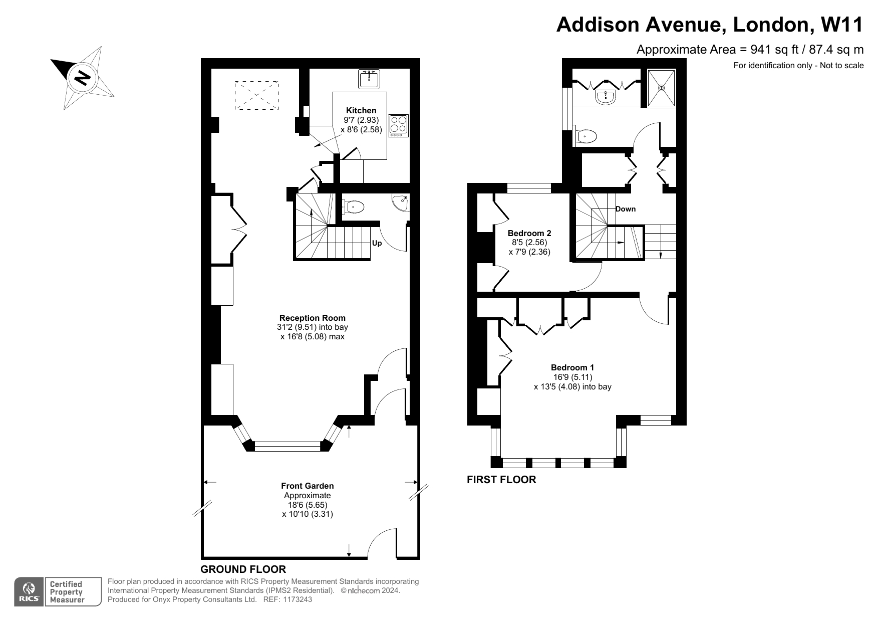 2 bed detached house for sale in Addison Avenue, London W11 - 68441670 ...