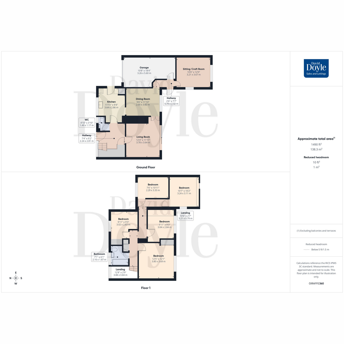332, Northridge Way, Hemel Hempstead floorplan