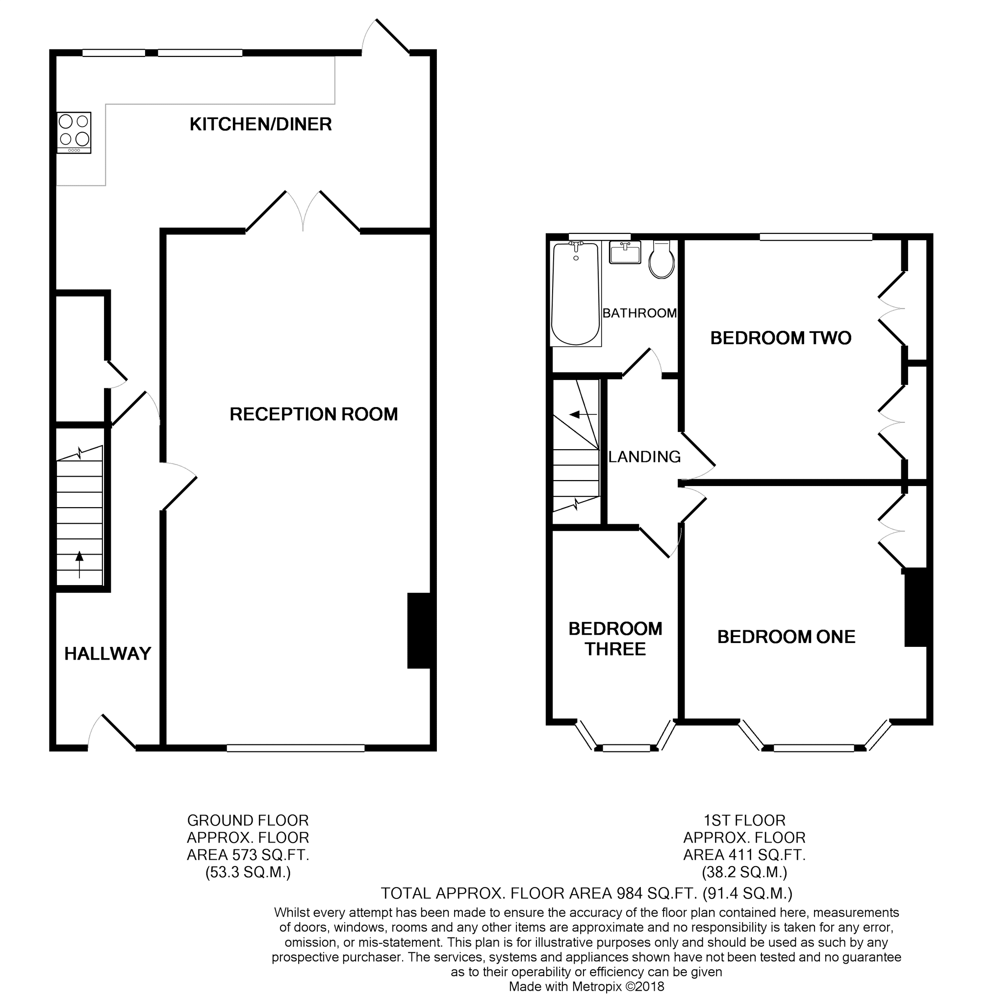 3 Bedrooms Terraced house to rent in Mitchell Road, London N13