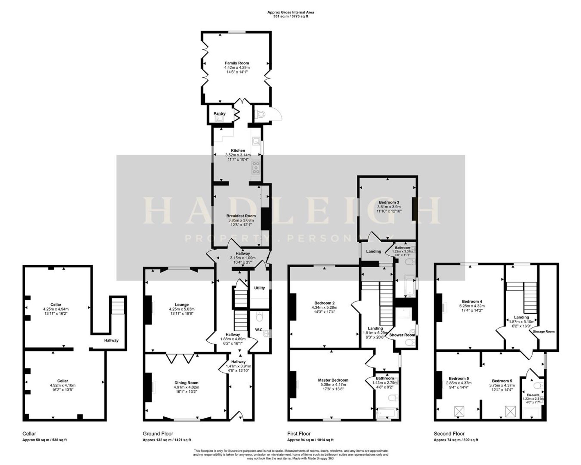 112 Gough Road, Birmingham floorplan