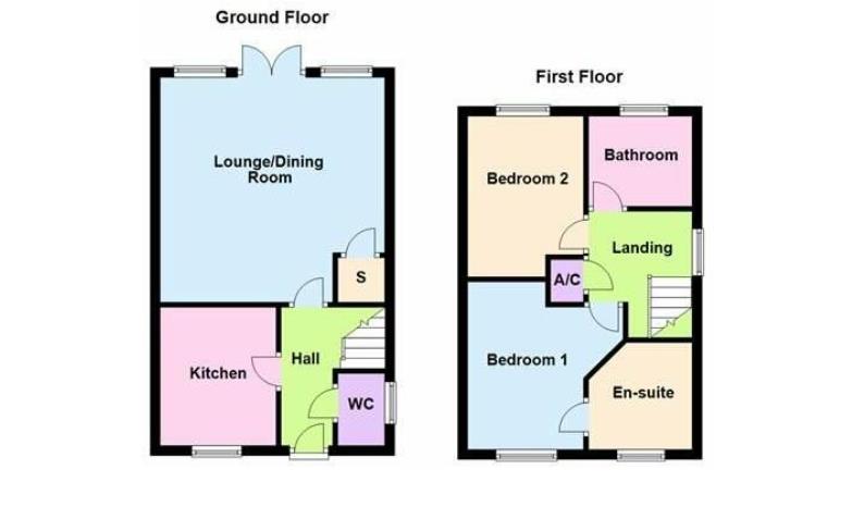 34, Turnberry Drive, Corby floorplan