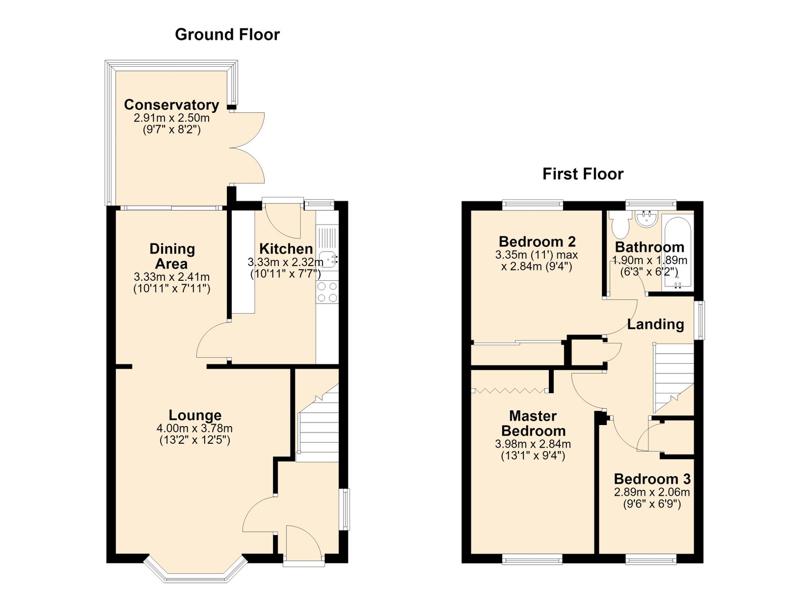 10, Bakers Close, Plymouth floorplan