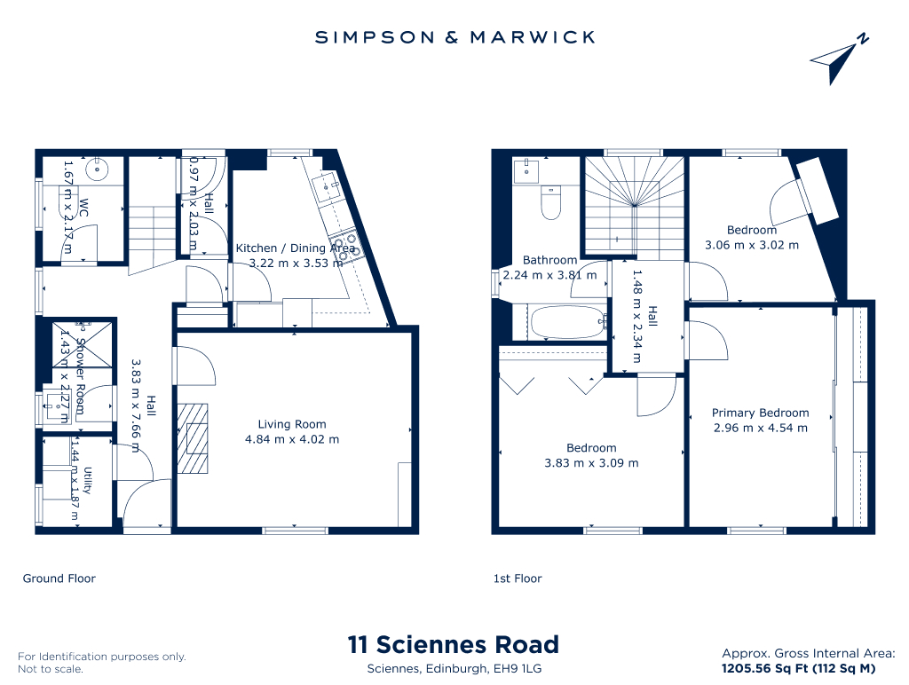 11, Sciennes Road, Edinburgh floorplan