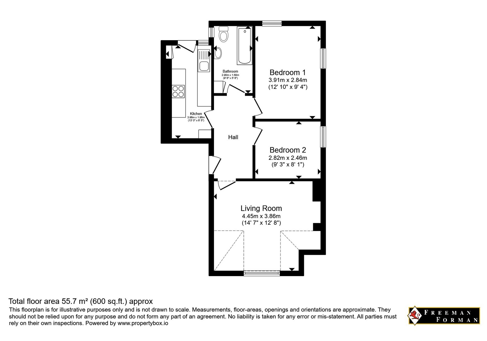 Blackwater Road, East Sussex floorplan