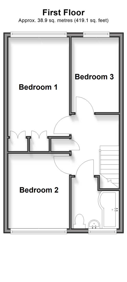 Howell Road Corringham, Stanford-Le-Hope floorplan