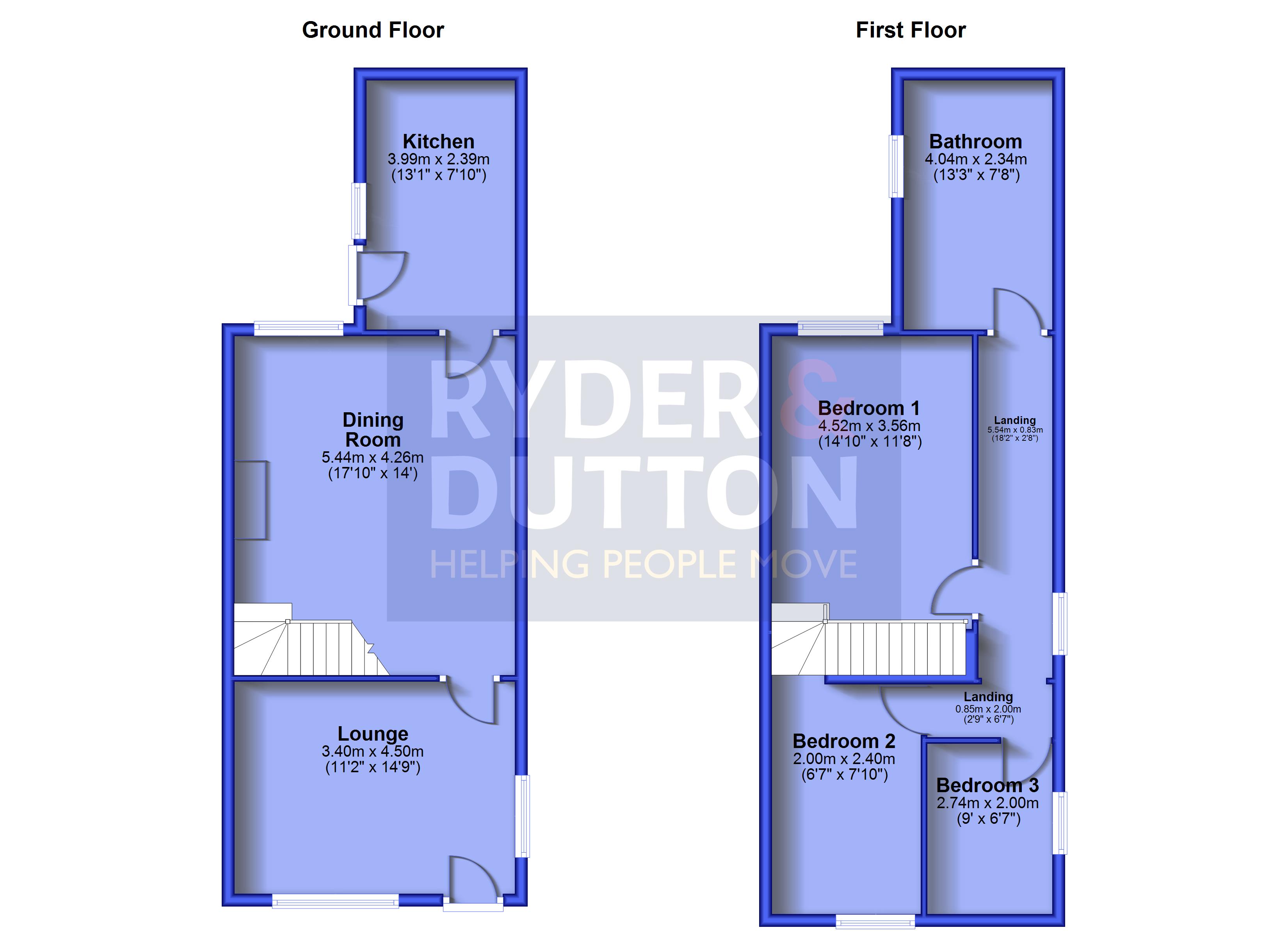 101, St. Martins Street, Rochdale floorplan