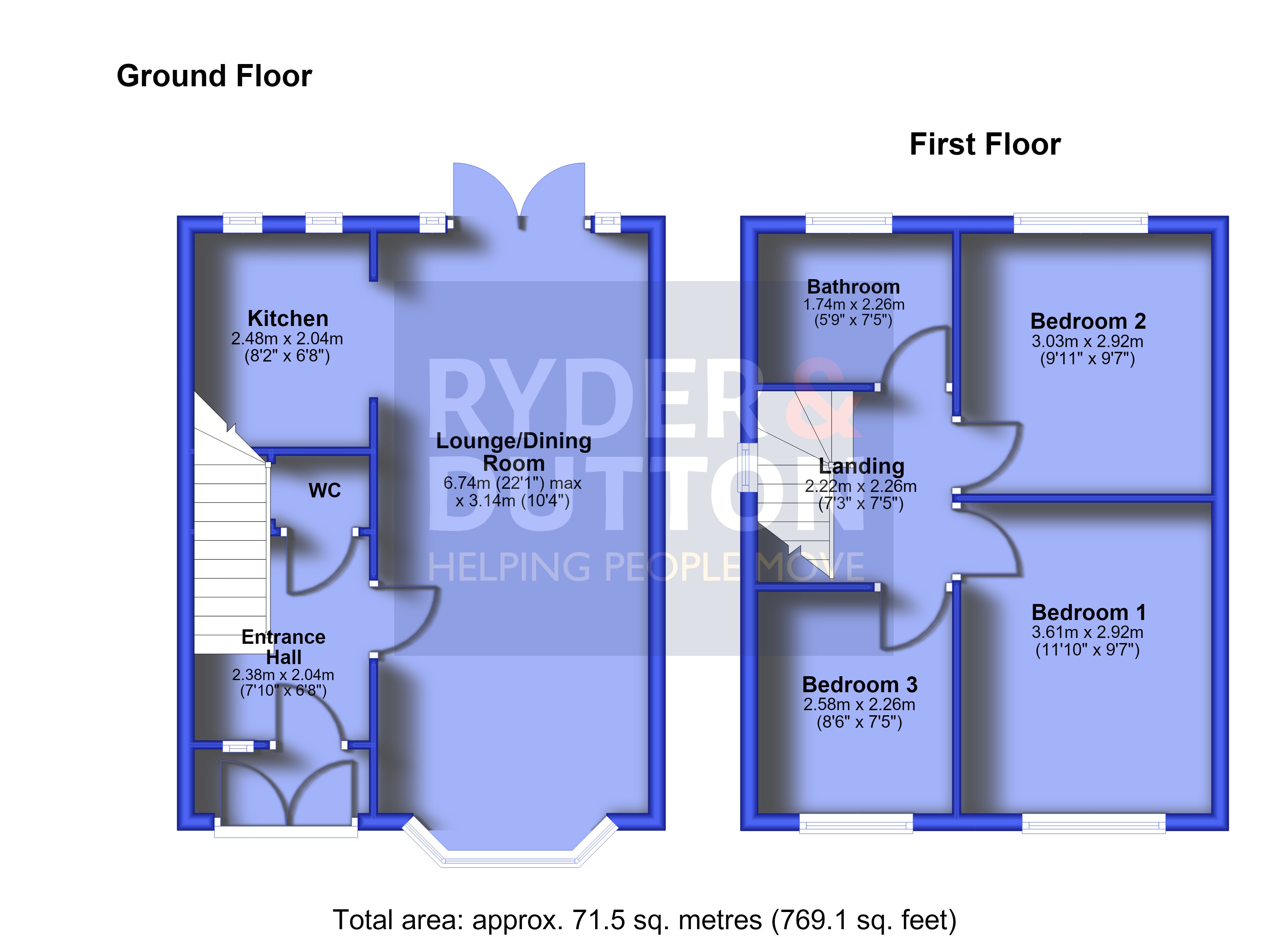 27, Southgate Road, Oldham floorplan