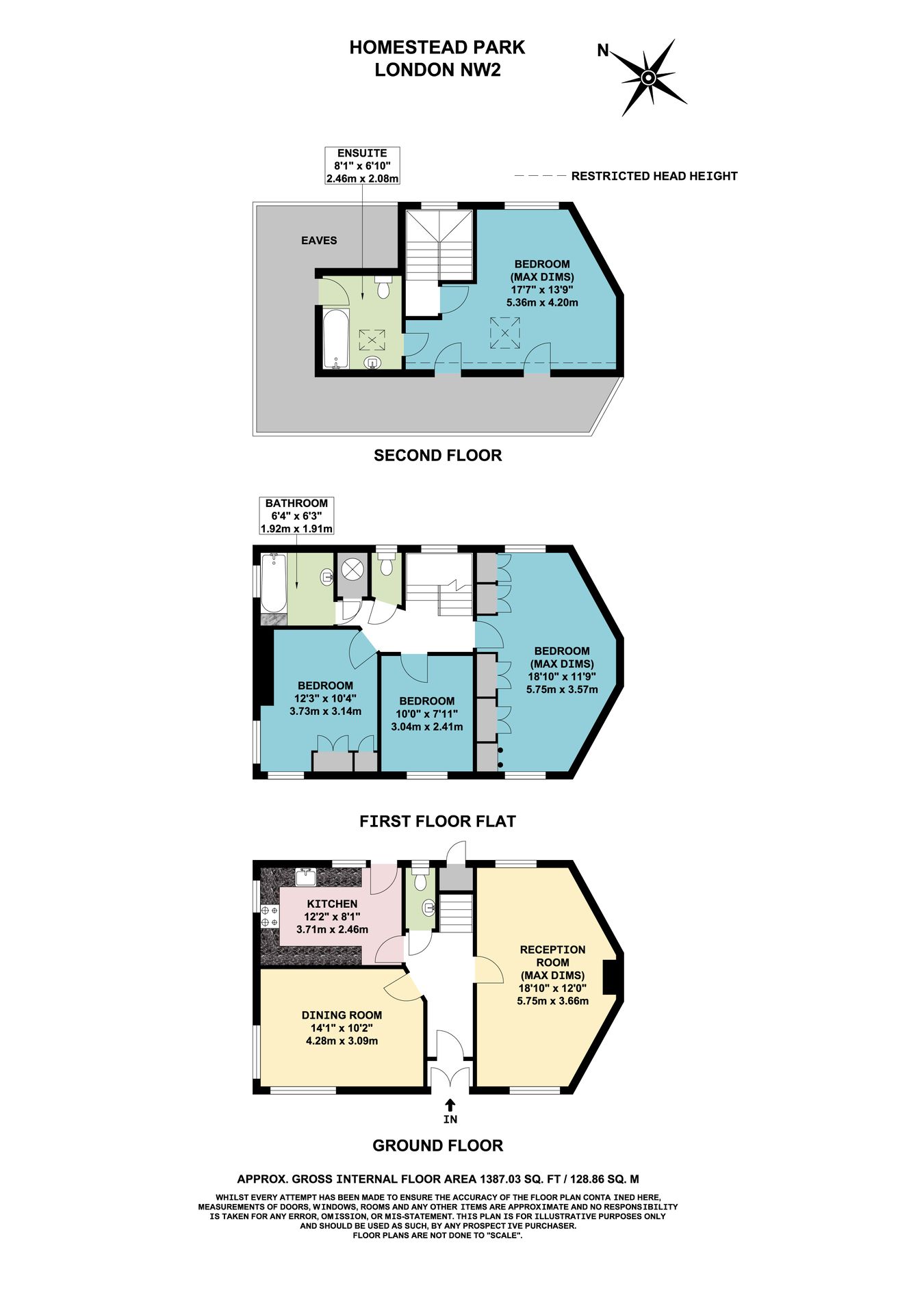 12, Homestead Park, London floorplan