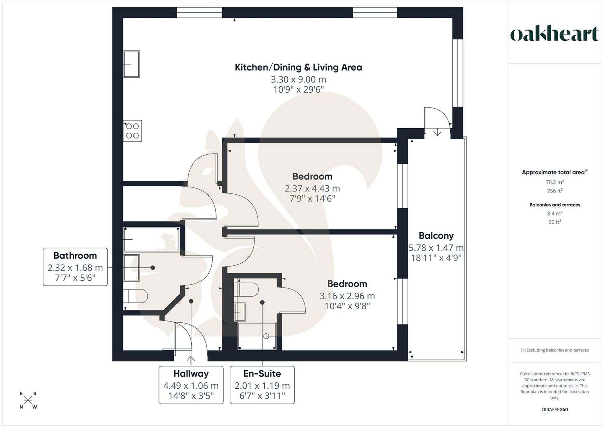 10 Fox Way, Colchester floorplan