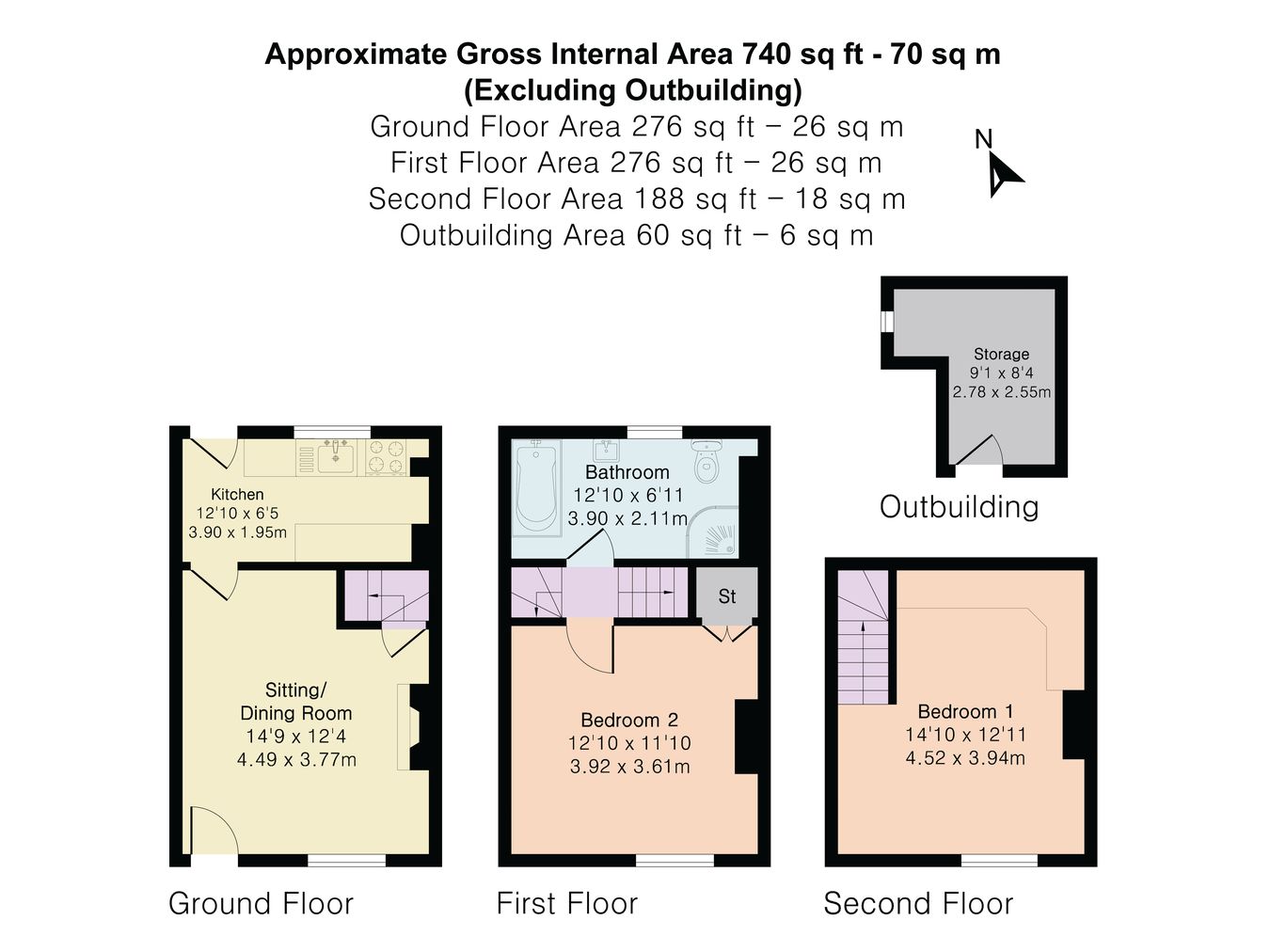 3, Jubilee Crescent, Thrupp floorplan