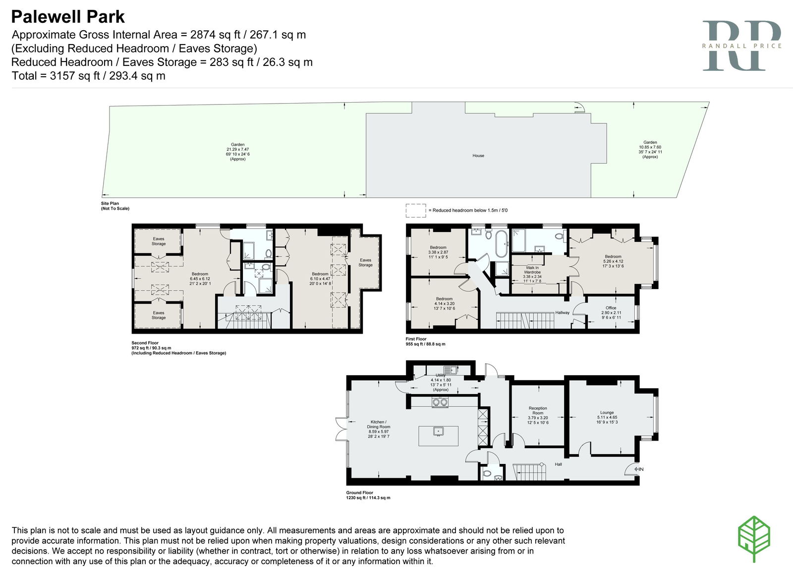 111, Palewell Park, London floorplan