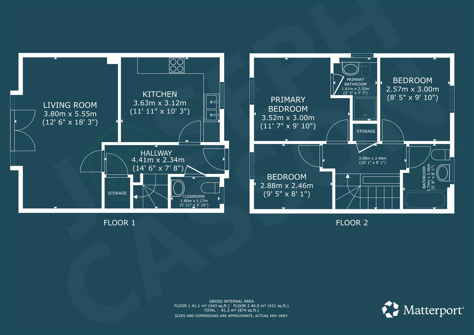 2, Malherbie Road, Bridgwater floorplan