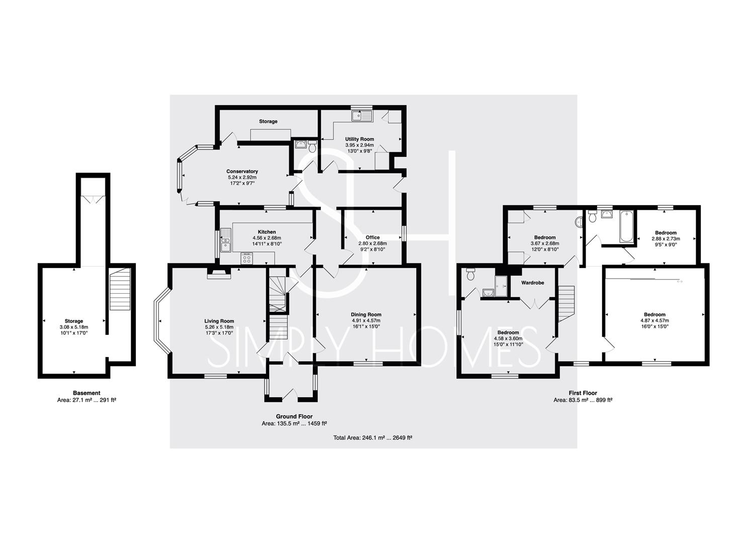 Bury Farm House, Church Lane, Broxbourne floorplan