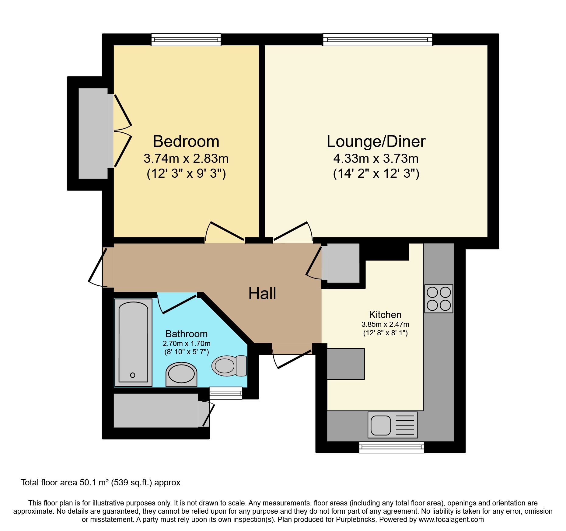 37, Ravenscourt Road, Orpington floorplan