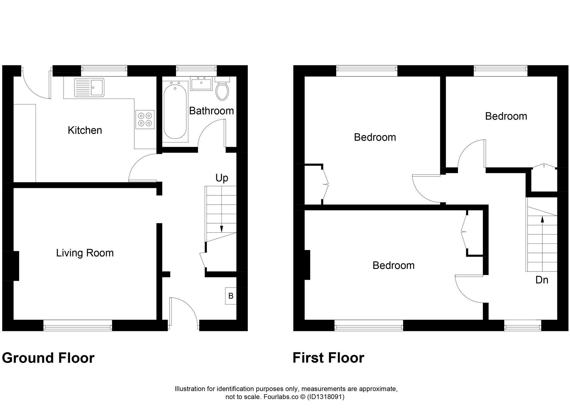 48 Carseggie Crescent, Glenrothes floorplan