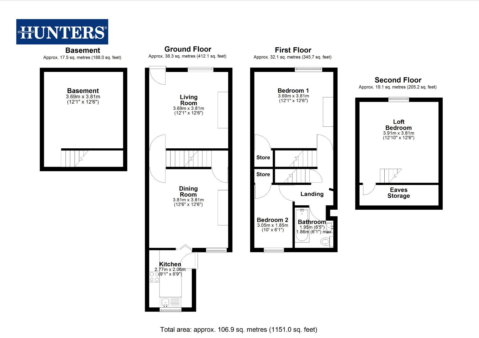 Cambridge Street, Normanton floorplan