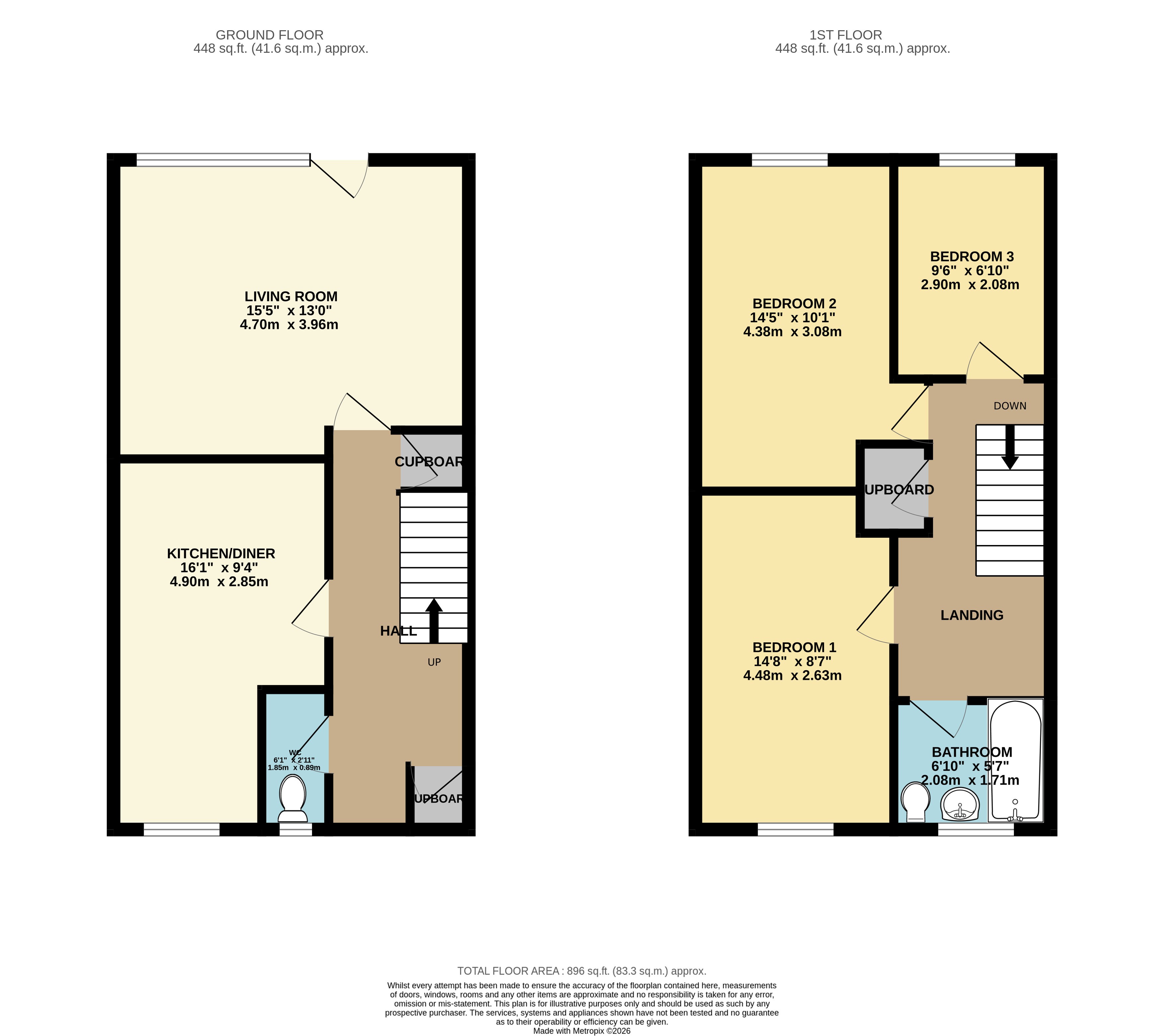 249, The Ballarat, Newton Aycliffe floorplan