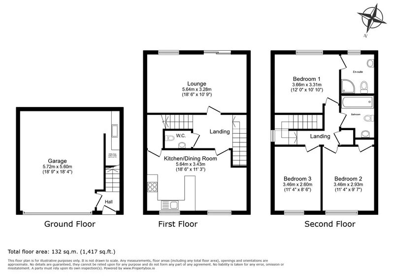 2, Great Hill Close Chudleigh, NEWTON ABBOT floorplan