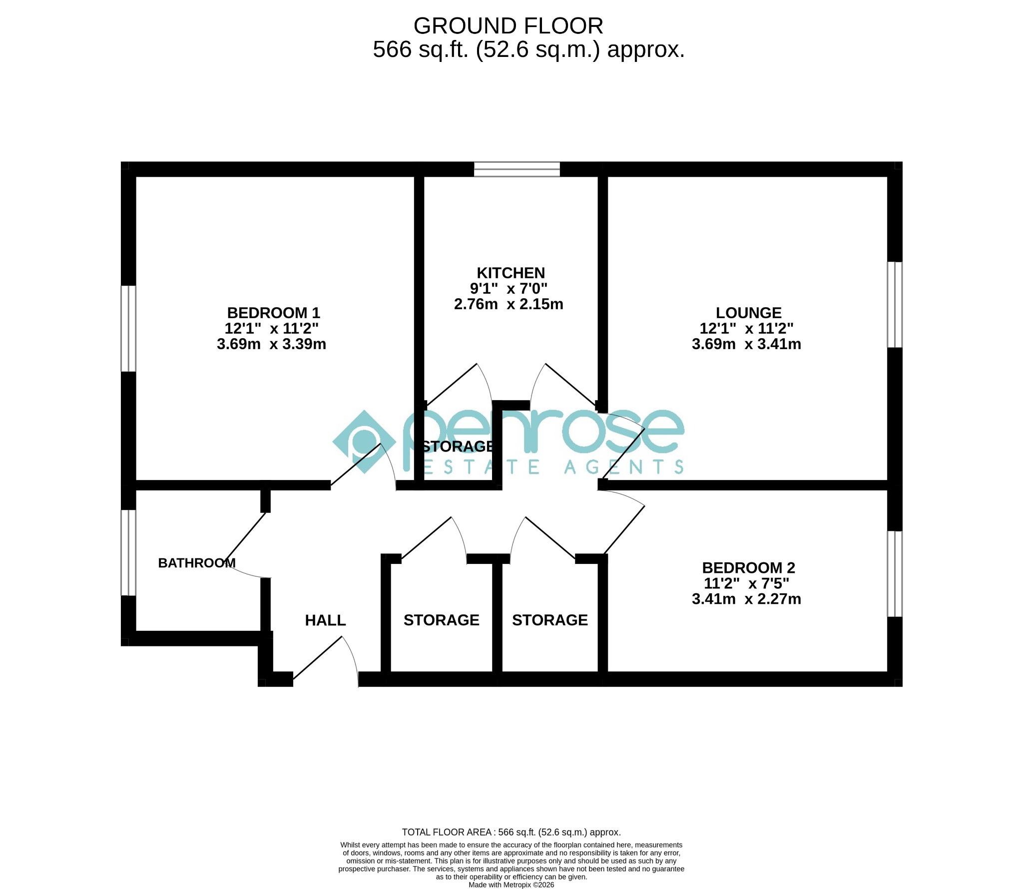 2C Cardiff Road, Luton, Bedfordshire floorplan