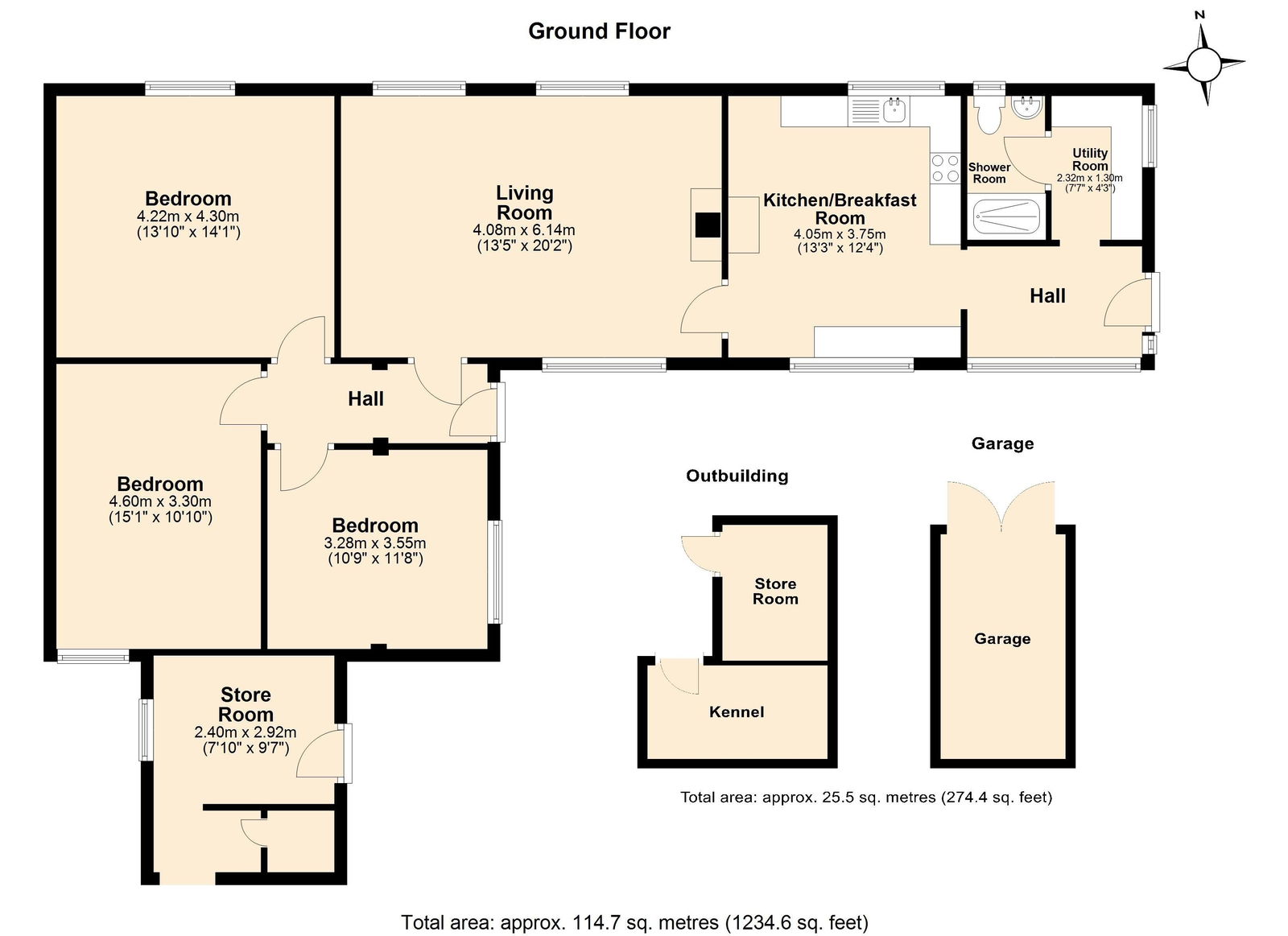 The Downs,Ardquin, Ross-on-Wye floorplan