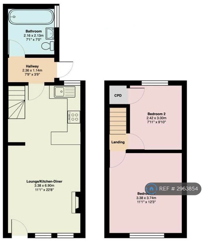 Dundee St, Lancaster floorplan