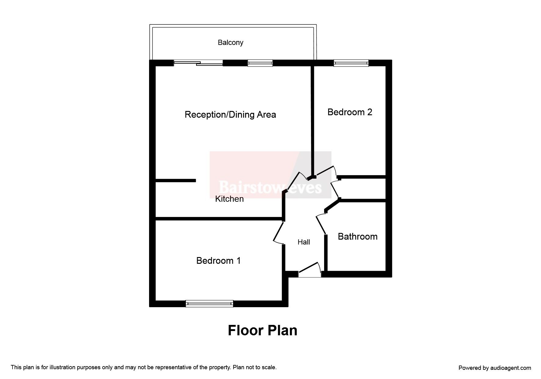 2 Bedrooms Flat to rent in Eastside Mews, Morville Street, Bow E3