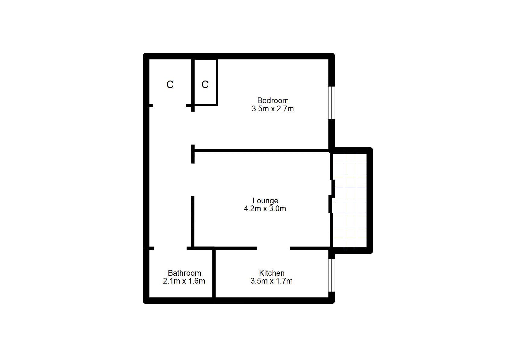 110 Crathes Court, Hazelden Gardens G44, 1 bedroom property for sale